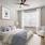 Bedroom with Linen Bedding